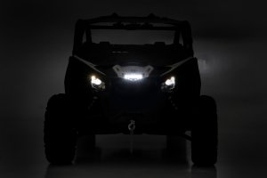 Can-Am Maverick X3 Max Turbo R LED Light Kit - Cowl Mount - Rough Country - 6